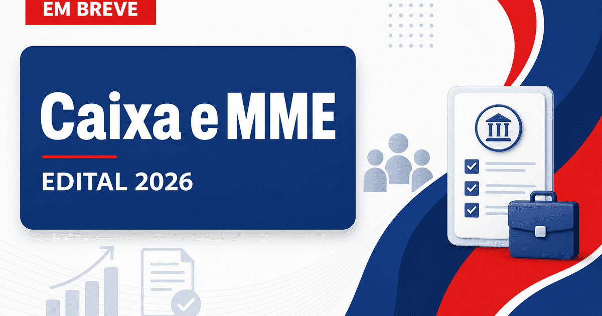Concursos Caixa e MME são destaques nesta sexta, 5 - s Caixa e MME são destaques nesta sexta, 5
