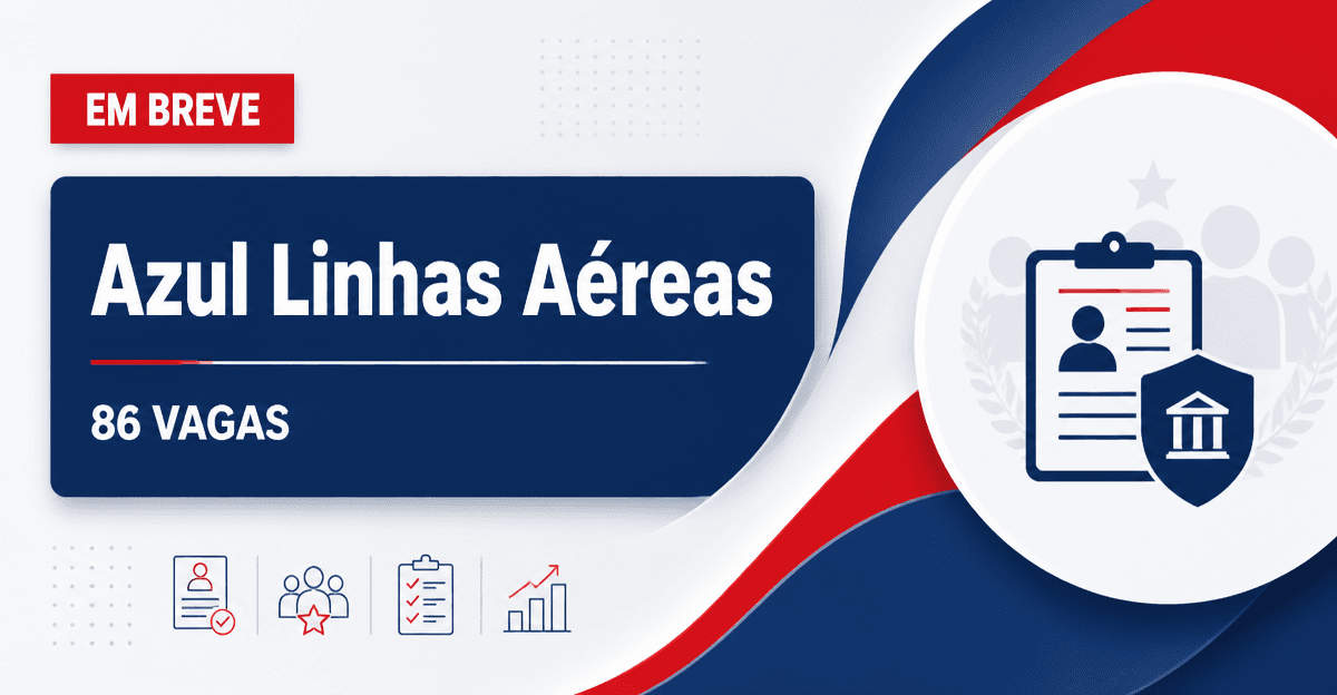 Azul abre 86 vagas de emprego no Brasil para atendimento, tecnologia e manutenção aeronáutica - Azul abre 86 vagas de emprego no Brasilra atendimento, tecnologia e manutenção a
