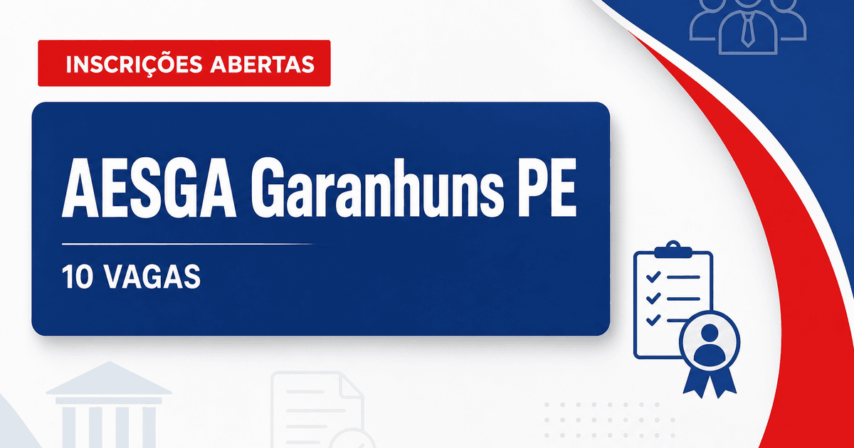 AESGA - Autarquia do Ensino Superior de Garanhuns: AESGA - PE abre seleção simplificada para Professores de Medicina em - Autarquia do Ensino Superior de Garanhuns