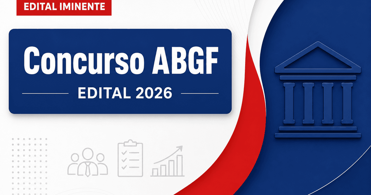 Concurso ABGF tem banca contratada e edital já pode sair - ABGF tem banca contratada e edital já pode sair