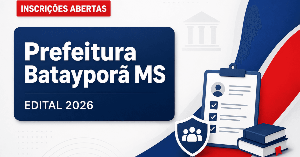 Prefeitura de Batayporã - MS abre seleção para Técnicos em Radiologia - Prefeitura de Batayporã