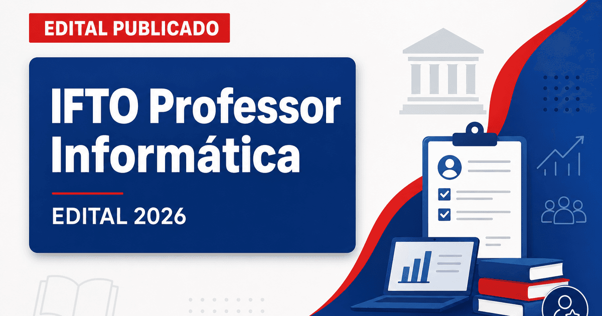 Instituto Federal do Tocantins concurso para professor de Informática - Instituto Federal do Tocantins
