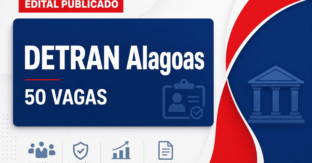 DETRAN/AL - Departamento Estadual de Trânsito de Alagoas: DETRAN - AL retifica concurso público para Analistas e Assiste - Departamento Estadual de Trânsito de Alagoas