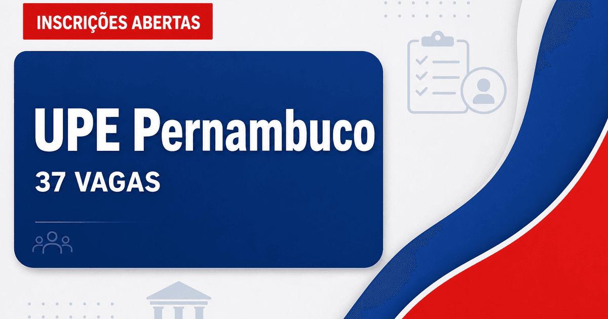UPE - Universidade de Pernambuco: UPE abre processo seletivo com vagas para professores auxiliares - Universidade de Pernambuco
