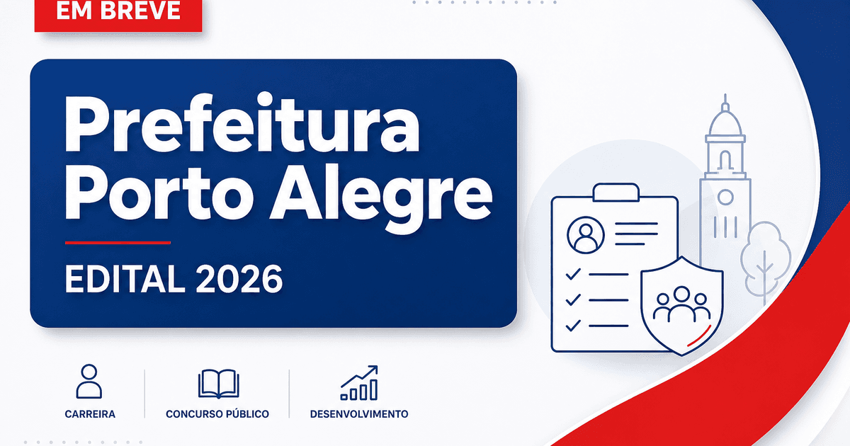 Concurso Porto Alegre RS para agentes tem banca contratada - Prefeitura de Porto Alegre