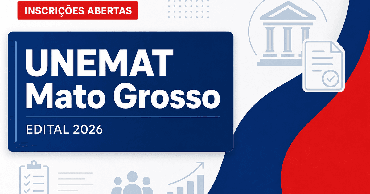 UNEMAT - MT abre processo seletivo para professores da educação superior em diversas áreas - Universidade Estadual do Mato Grosso
