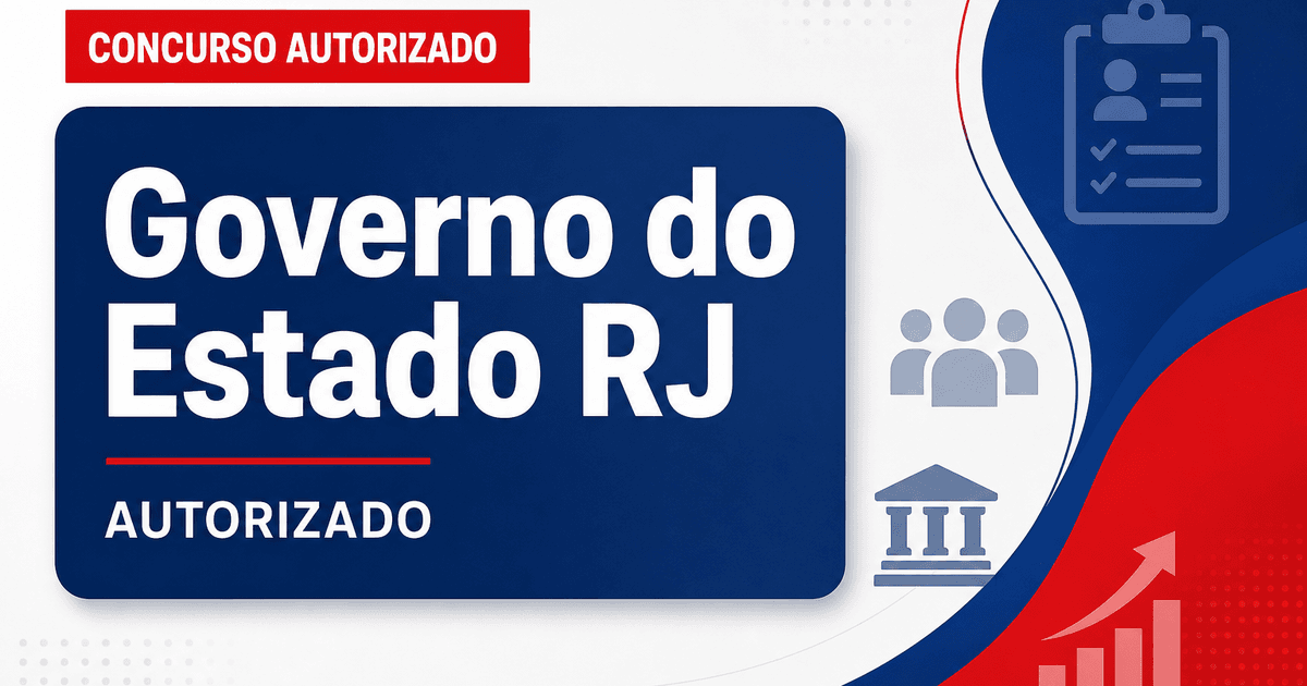Concursos RJ: governador interino destaca autorizações de vagas - Governo do Estado do Rio de Janeiro