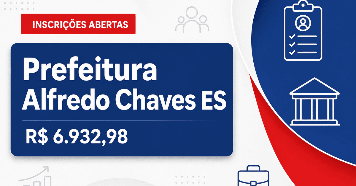 Prefeitura de Alfredo Chaves: Prefeitura de Alfredo Chaves - ES abre seleção para a Secretaria Municipal de Saúde - Prefeitura de Alfredo Chaves