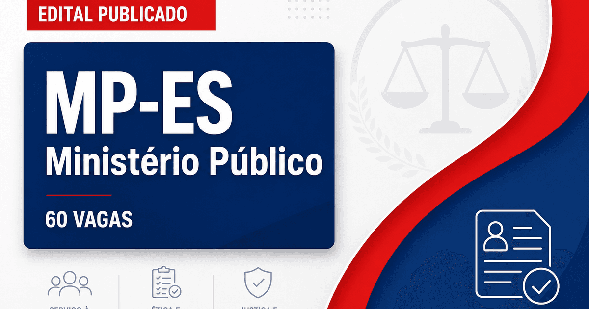 MP - Ministério Público do Estado do Espírito Santo: MP-ES publica retificações de edital de concurso público - Ministério Público do Estado do Espírito Santo