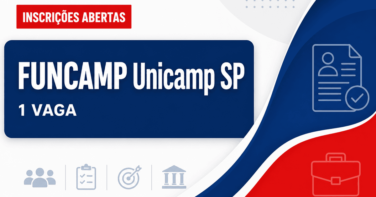 FUNCAMP - Fundação de Desenvolvimento da Unicamp: FUNCAMP - SP abre processo seletivo com vaga para Técnico de Suporte e - Fundação de Desenvolvimento da Unicamp