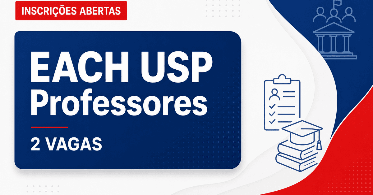 USP - Escola de Artes, Ciências e Humanidades (EACH) da Universidade de São Paulo: EACH da USP - SP abre vagas para prof - Escola de Artes, Ciências e Humanidades da Universidade de São Paulo