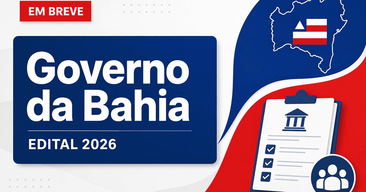 Secretário detalha os concursos Bahia e prevê editais em 2026 - Governo do Estado da Bahia