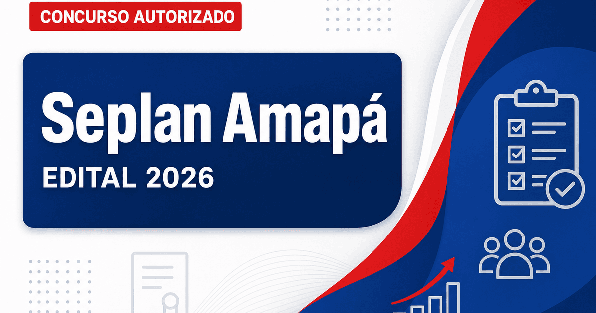 Concurso Amapá: novo edital da Seplan começa a ser preparado - Secretaria de Planejamento