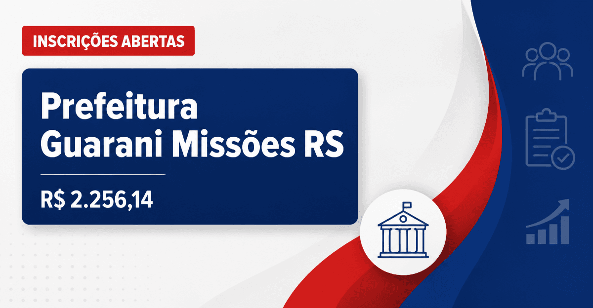 Prefeitura de Guarani das Missões: Prefeitura de Guarani das Missões - RS abre seleção para Orientador Social - Prefeitura de Guarani das Missões