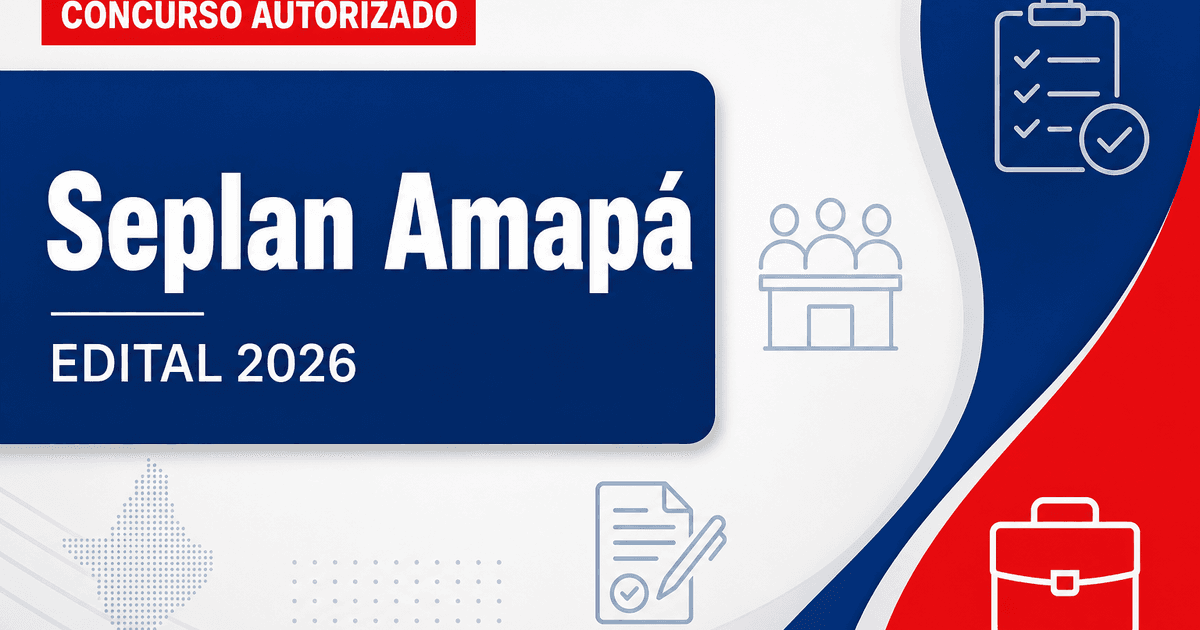 Concurso Seplan AP: comissão formada inicia preparativos no Amapá - Secretaria de Estado do Planejamento