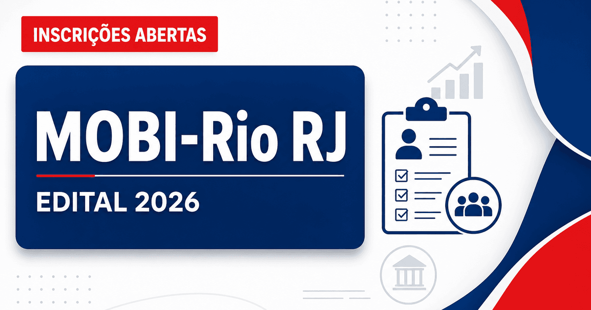 MOBI-Rio - RJ abre processo seletivo para profissionais de nível fundamental e médio - MOBI-Rio