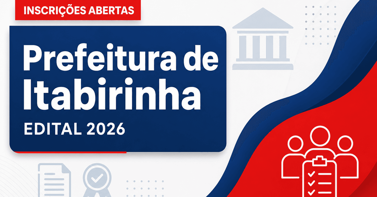Prefeitura de Itabirinha - MG abre processo seletivo para Auxiliar de Serviços Gerais e Motorista - Prefeitura de Itabirinha