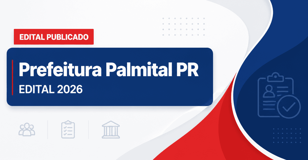 Prefeitura de Palmital - PR abre processo seletivo para professores - Prefeitura de Palmital