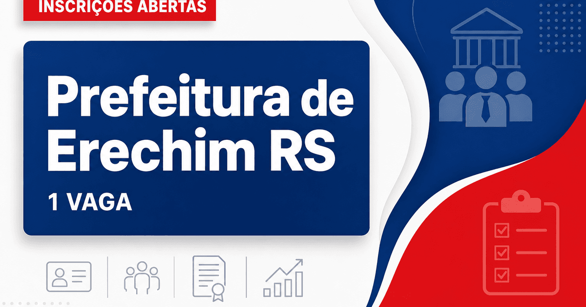 Prefeitura de Erechim: Prefeitura de Erechim - RS abre vaga para médico pediatra - Prefeitura de Erechim