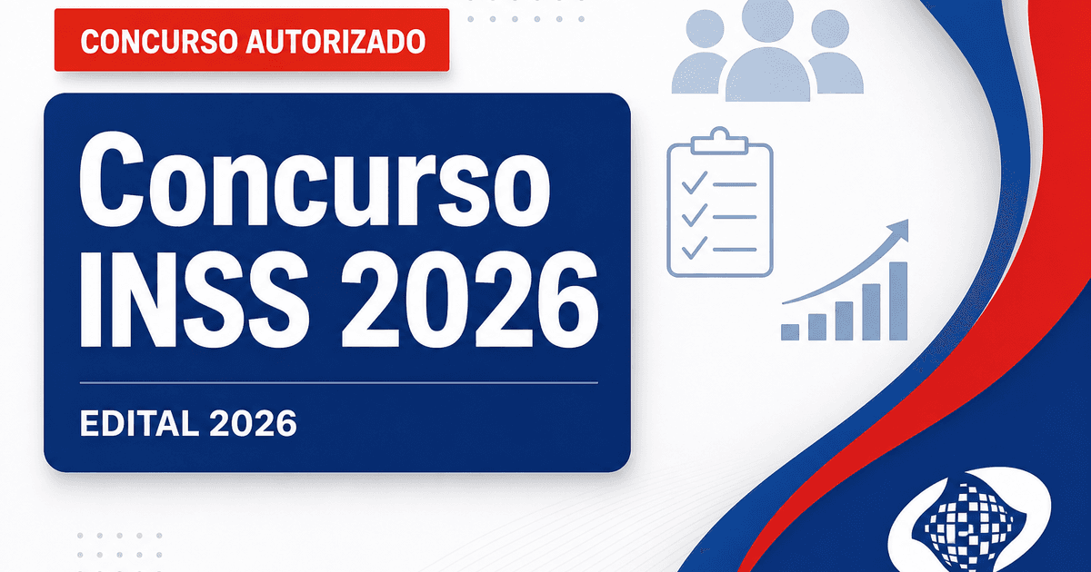 Concurso INSS 2026: MGI estuda nova autorização até julho - INSS : MGI estuda nova autorização até julho