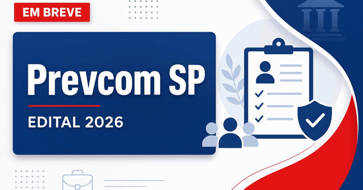 Concurso Prevcom SP: formada nova comissão, edital em breve - Prevcom SP