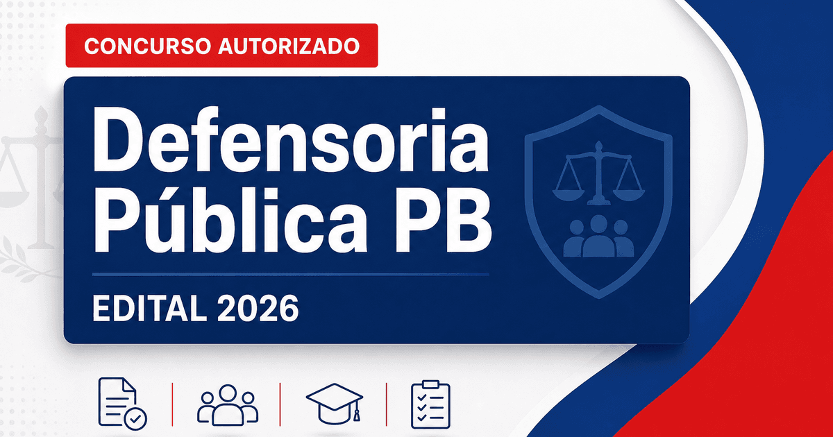 Defensoria Pública da Paraíba escolhe FCC para organizar seu primeiro concurso de servidores - Defensoria Pública da Paraíba