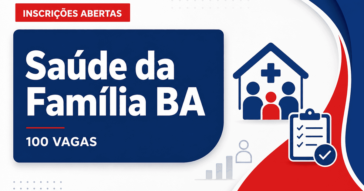 Fundação Estatal Saúde da Família BA abre processo seletivo com mais de 100 vagas em TI - Fundação Estatal Saúde da Família BA