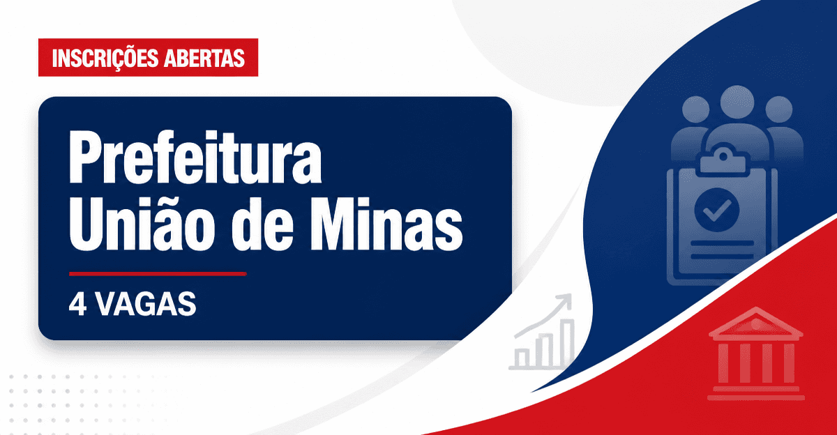 Prefeitura de União de Minas: Prefeitura de União de Minas - MG abre vagas para Agentes de Saúde e Endemias - Prefeitura de União de Minas
