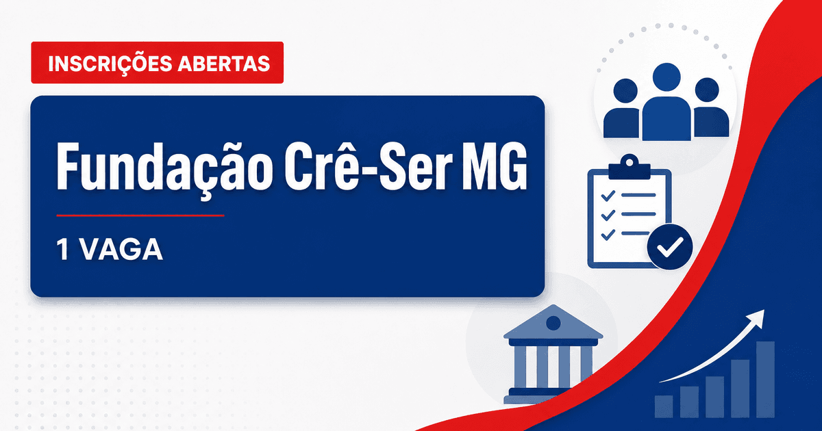 Fundação Municipal Crê-Ser de João Monlevade - MG abre vaga para Educador Social - Fundação Municipal Crê-Ser de João Monlevade