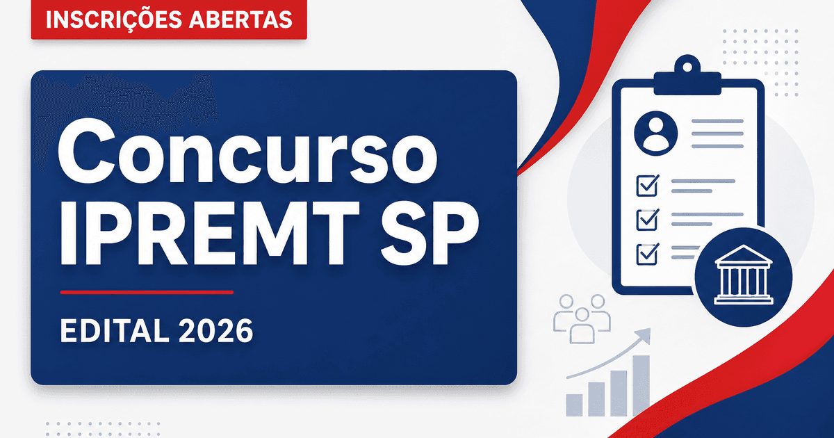 Concurso do IPREMT (SP) abre oportunidades na cidade de Taquaritinga - IPREMT