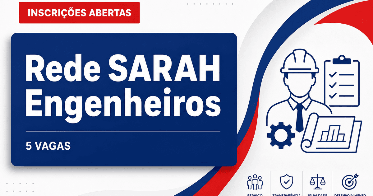 APS - Associação das Pioneiras Sociais/Rede SARAH: Associação das Pioneiras Sociais abre seleção com vagas para engenhei - APS - Associação das Pioneiras Sociais/Rede SARAH: Associação das Pioneiras Soci
