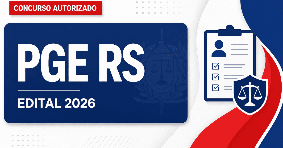 Concurso PGE RS tem comissões formadas para novos editais - Procuradoria Geral do Estado