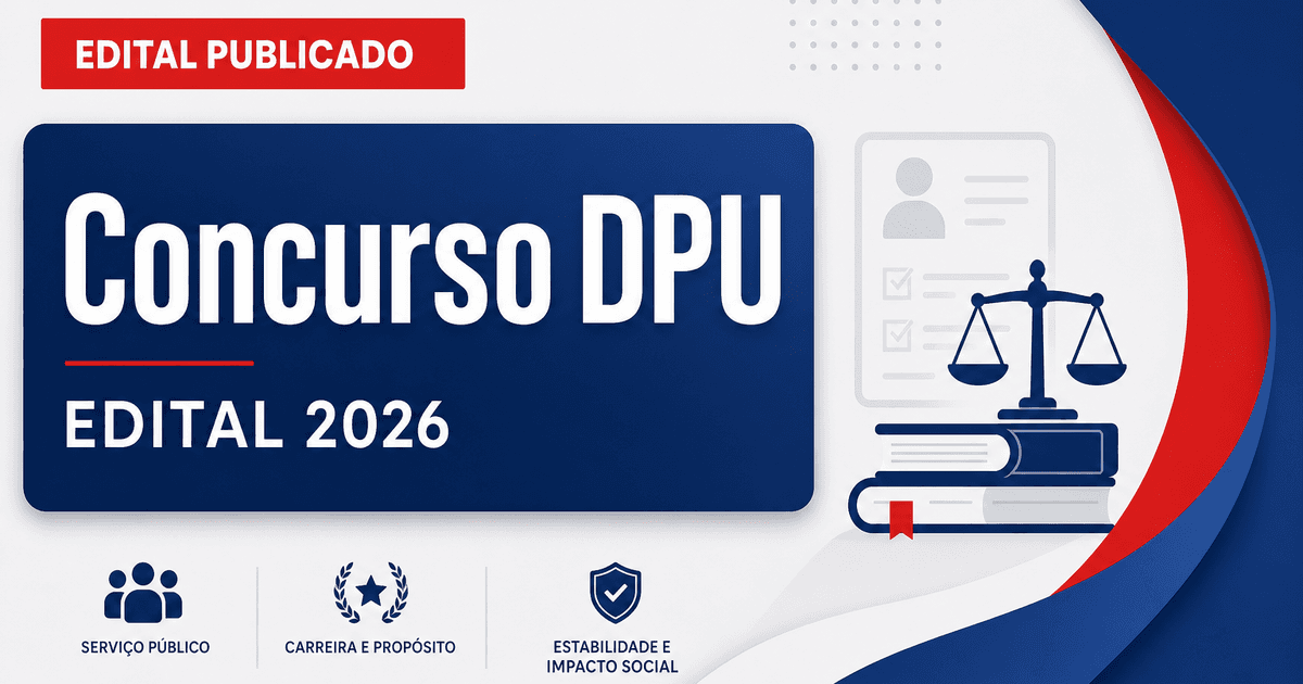 Concurso DPU: publicado regulamento para nova seleção de defensor - DPU: publicado regulamentora nova seleção de defensor