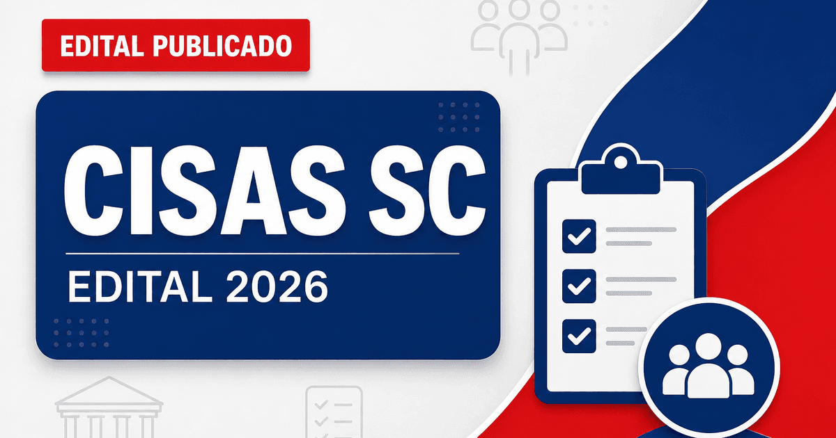 CISAS - SC abre processo seletivo para Assistente Social - CISAS