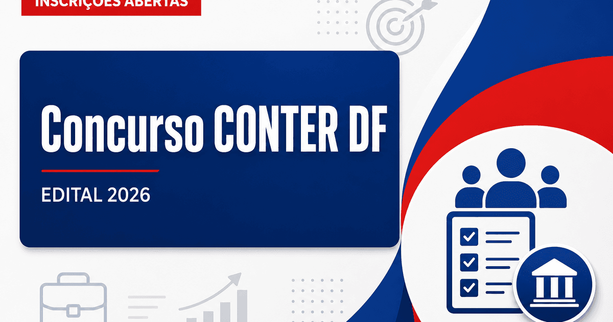 Concurso CONTER prorroga inscrições para vagas em Brasília DF - Conselho Regional de Terapia Ocupacional
