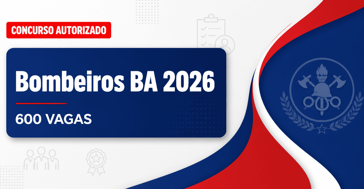 Concurso Bombeiros BA: comandante reforça nova seleção para 600 vagas - Corpo de Bombeiros