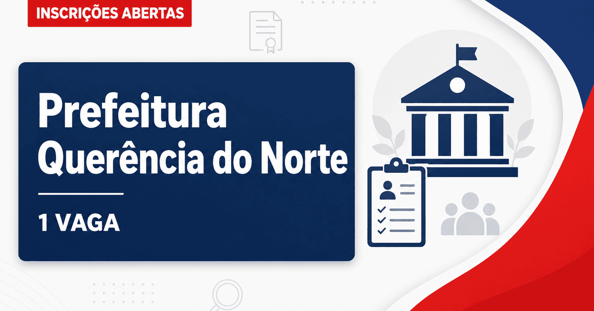 Prefeitura de Querência do Norte: Prefeitura de Querência do Norte - PR abre seleção para Nutricionista - Prefeitura de Querência do Norte