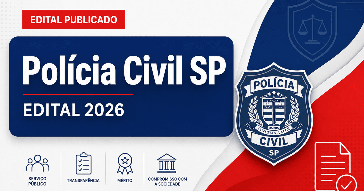 Concurso PC SP para investigador recebe recursos até segunda, 29 - Polícia Civil