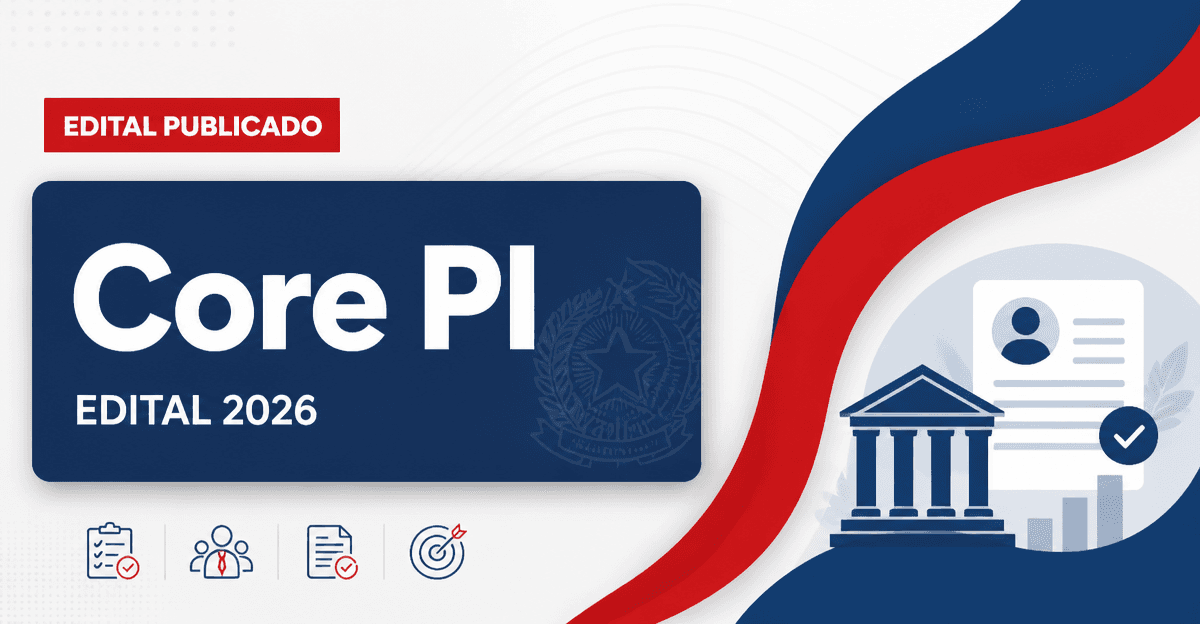 Core - PI divulga retificação em concurso público - Core