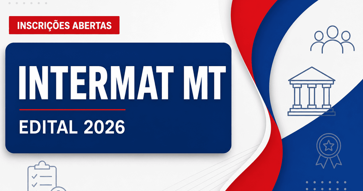 INTERMAT - MT abre processo seletivo para Analista Fundiário - INTERMAT