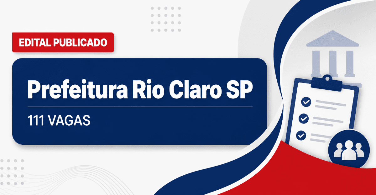 Prefeitura de Rio Claro: Prefeitura de Rio Claro - SP publica retificações em concurso público - Prefeitura de Rio Claro