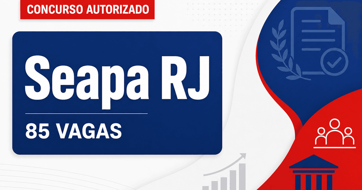 Concurso Seapa RJ tem parecer favorável para edital com 85 vagas - Secretaria de Estado de Agricultura, Pecuária e Abastecimento