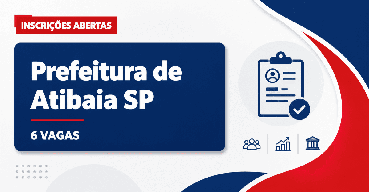 Prefeitura de Atibaia: Prefeitura de Atibaia - SP abre processo seletivo para o cargo de Coveiro - Prefeitura de Atibaia