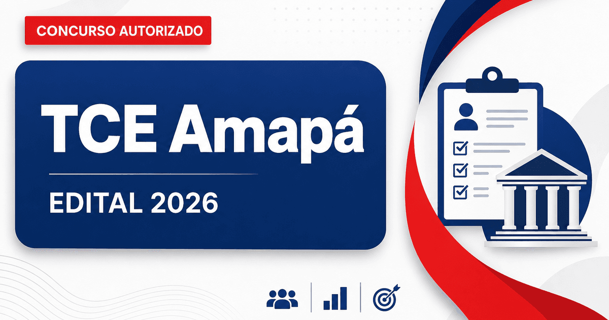 Concurso TCE AP tem coordenador-geral definido para novo edital - Tribunal de Contas do Estado