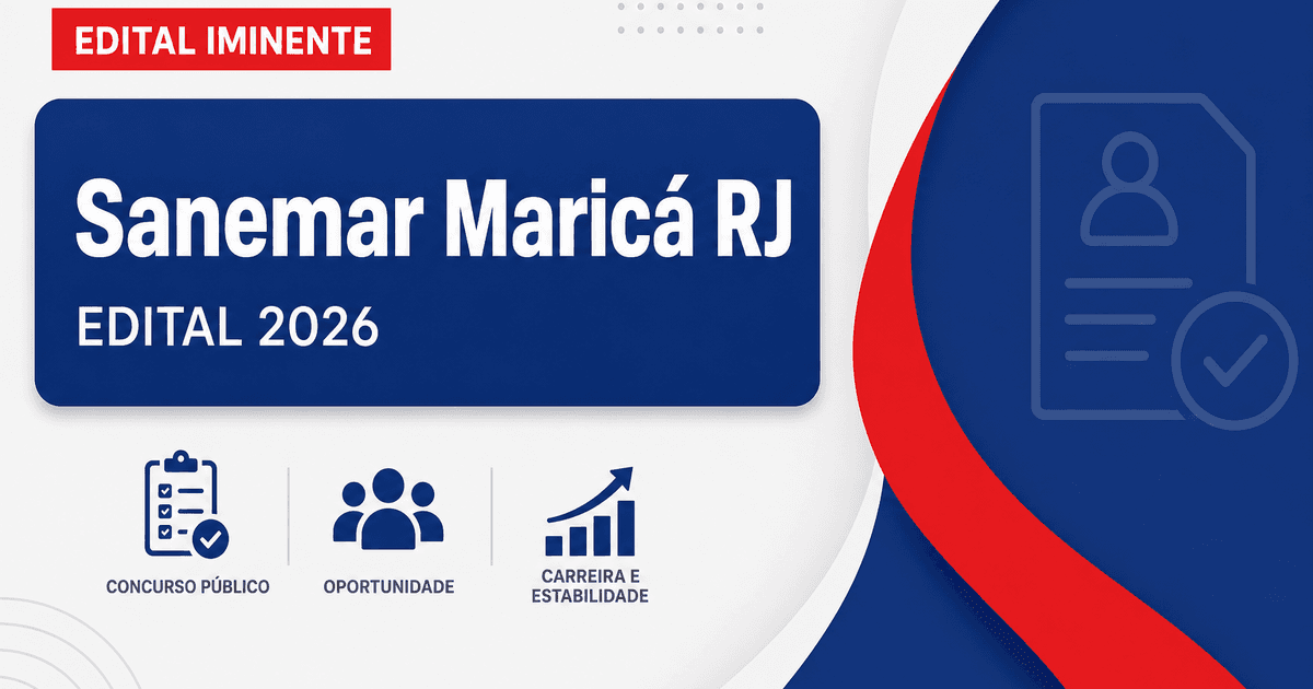 Sanemar Maricá RJ: edital pronto e ajustes contratuais em andamento - Sanemar
