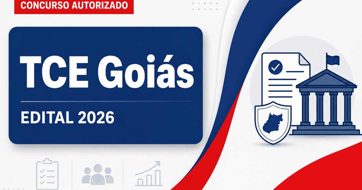 Concurso TCE GO tem comissão formada para edital de técnicos - Tribunal de Contas do Estado