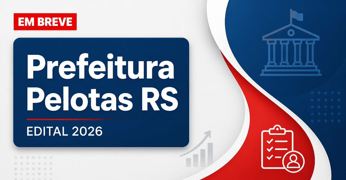 Prefeitura de Pelotas - RS anuncia seleção com vagas para fonoaudiólogos - Prefeitura de Pelotas