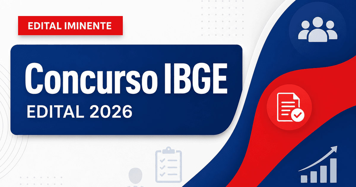 Concurso IBGE: coordenador fala sobre editais e nova escolaridade - IBGE: coordenador fala sobre editais e nova escolaridade