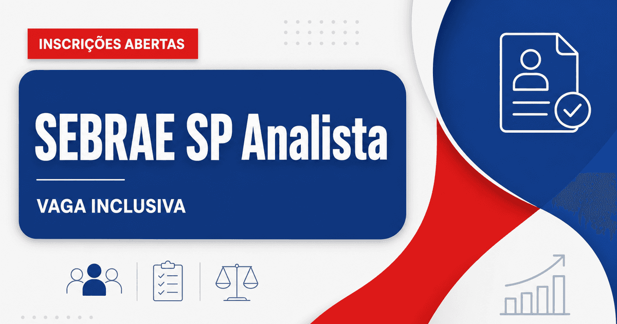 SEBRAE - SP abre seleção para Analista de Atendimento Pleno com vaga exclusiva para pessoas negras - SEBRAE