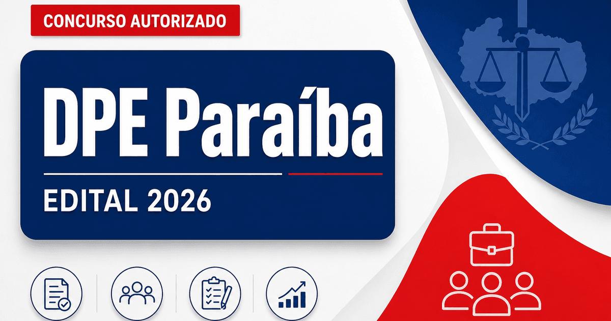 Concurso DPE PB: assinado contrato com banca e edital de servidores já pode sair - Defensoria Pública do Estado da Paraíba